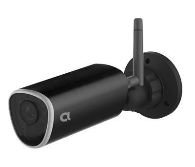 Alula CAM-OD-JS1-AI Outdoor Bullet Camera full 1080P HD video Featuring ...